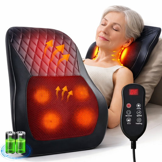 Lumbowrap® Shiatsu-massageapparat för djupgående behandling av rygg och nacke