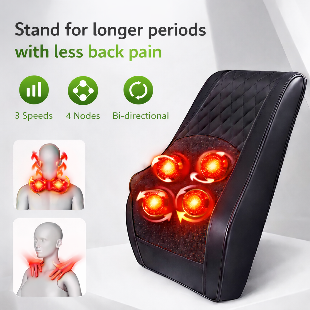 Lumbowrap® Shiatsu-massageapparat för djupgående behandling av rygg och nacke