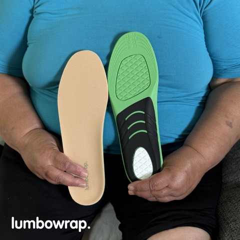 Lumbowrap® - Fotsmärtor för tunga människor med fotsmärta -unisex- (köp 1 få 1 gratis)