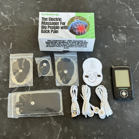 Lumbowrap® - The Electric Ryggsmärtor Massager för överviktiga människor