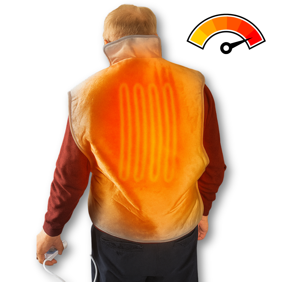 Lumbowrap® – Viktat värmeunderlägg för rygg och axlar med nya Heat-Relief 2.0-teknologin