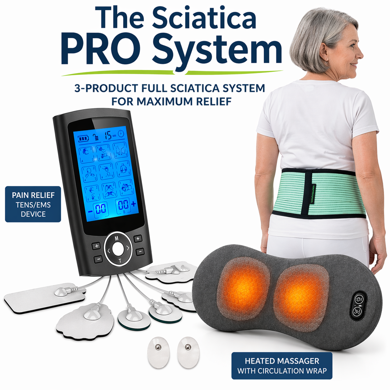 Sciatica PRO System (allt-i-ett-system för smärtlindring vid ischias)