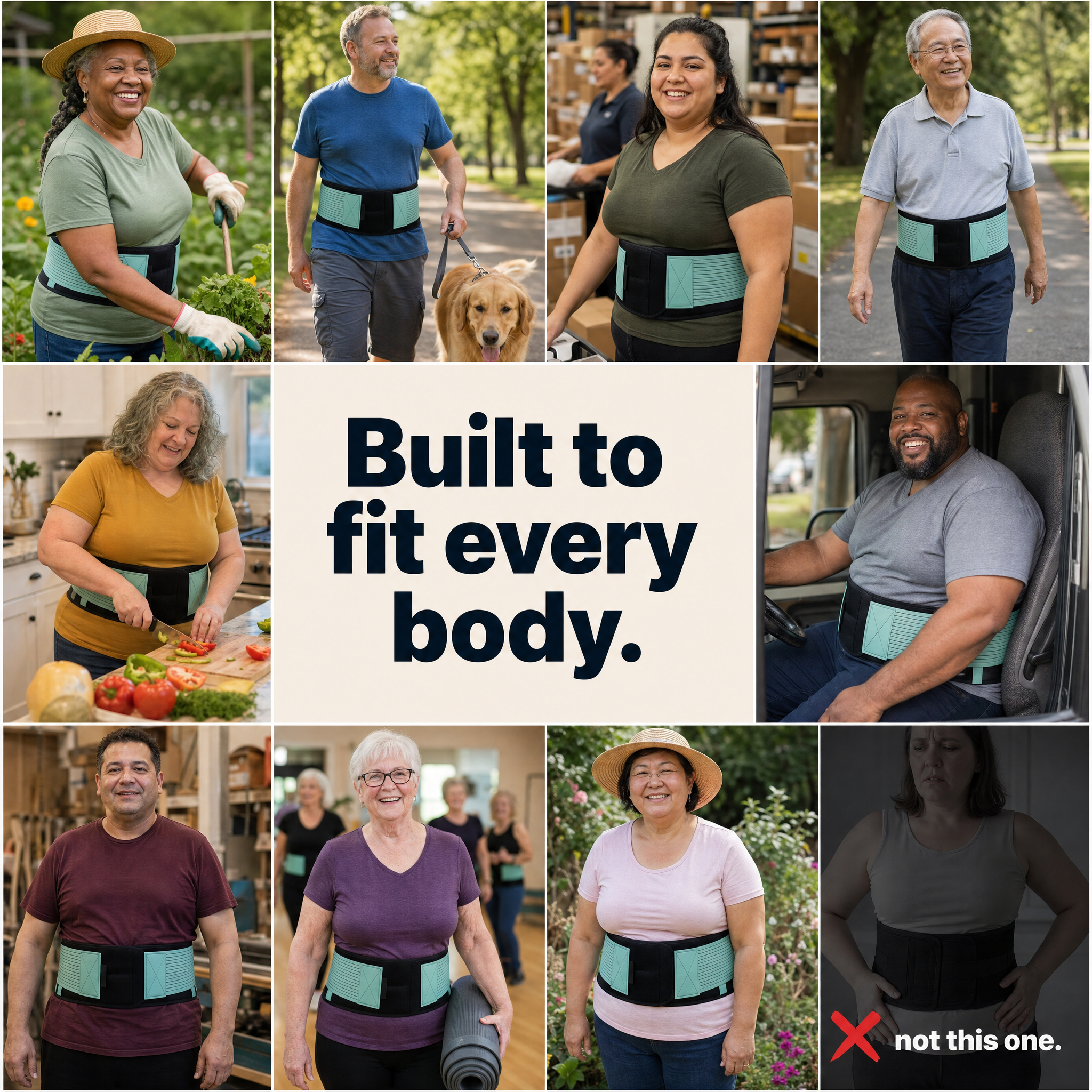 Lumbowrap® Dual-Compression Back & Hips Stability Brace